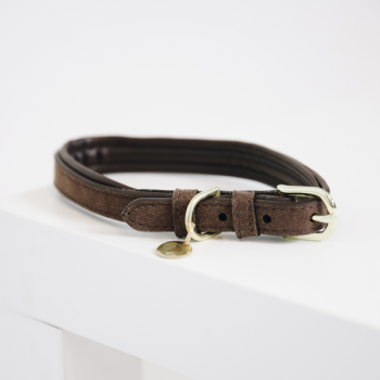 COLLIER POUR CHIEN VELVET LEATHER