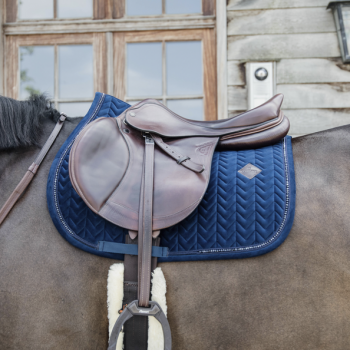 TAPIS DE SELLE VELVET PEARLS JUMPING