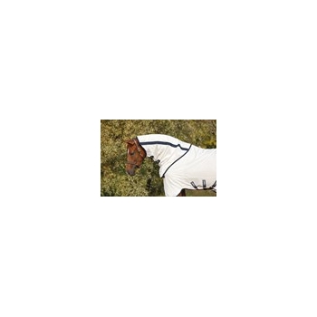 RAMBO NATURA RUG WHITE/NAVY Myhorsely I L'équipement des chevaux et du cavalier. Magasin en ligne d'équitation dédié au cavalier