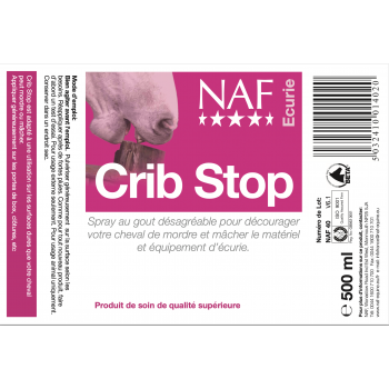 NAF-Crib Stop Spray Myhorsely I L'équipement des chevaux et du cavalier. Magasin en ligne d'équitation dédié au cavalier
