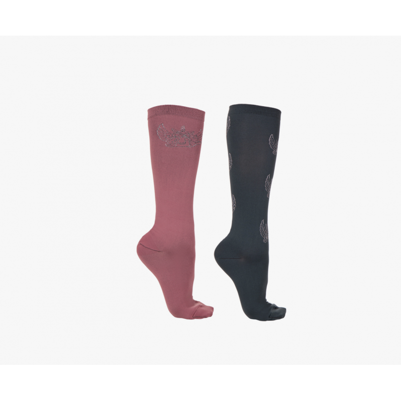 Chaussettes d'équitation Veerle (lot de 2)