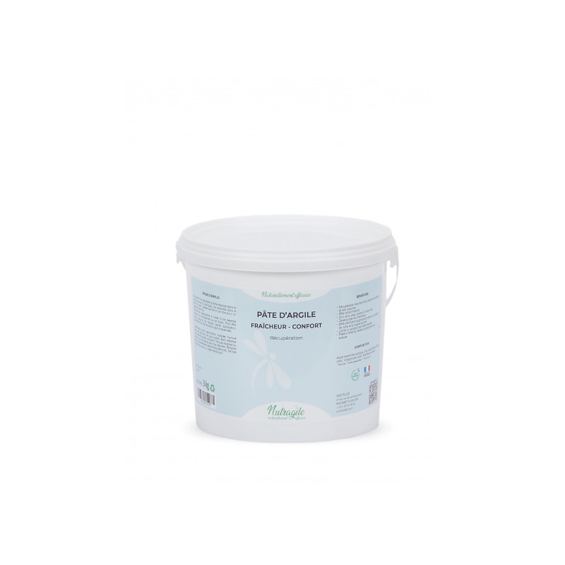 Pâte d'argile fraîcheur et confort pour chevaux - soin apaisant.