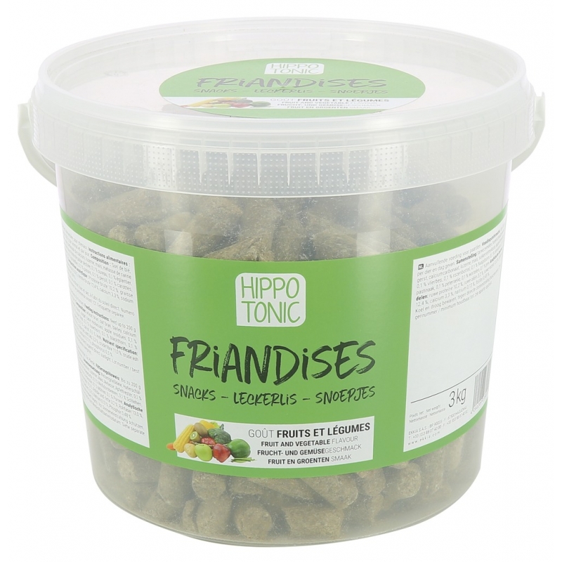 HIPPOTONIC BONBONS POUR CHEVAUX, GOÛT FRUIT ET LÉGUMES HIPPOTONIC BONBONS POUR CHEVAUX, GOÛT FRUIT ET LÉGUMES
