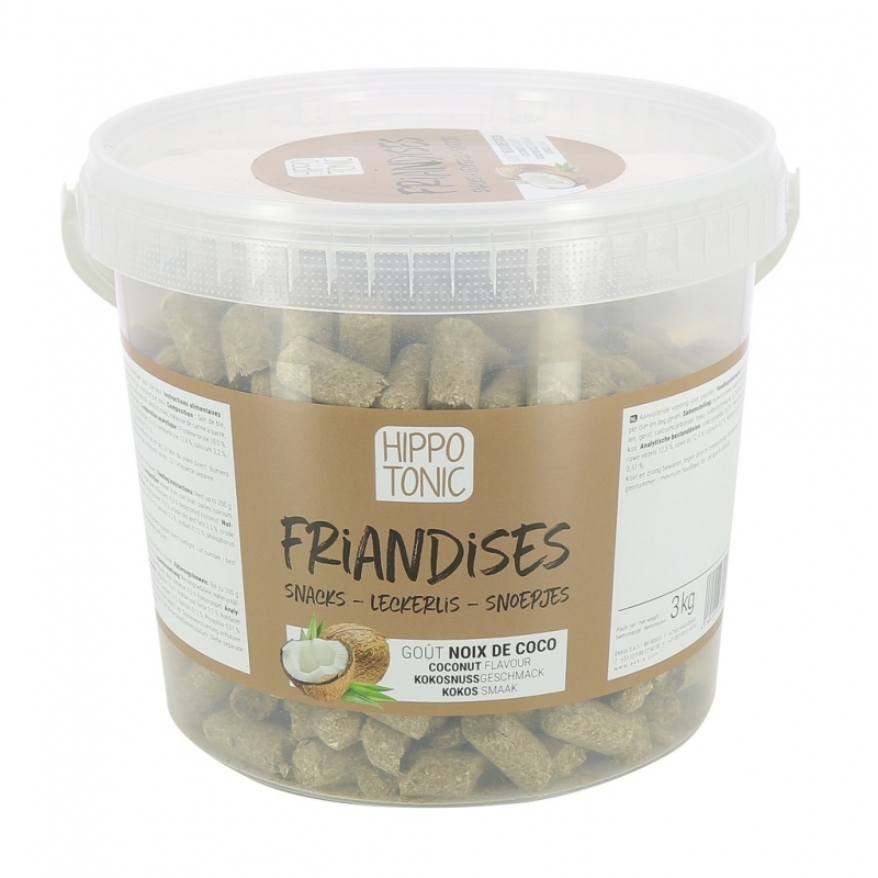 HIPPOTONIC BONBONS POUR CHEVAUX, GOÛT NOIX DE COCO HIPPOTONIC BONBONS POUR CHEVAUX, GOÛT NOIX DE COCO