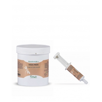 Soin des sabots Magic Pieds Nutragile pour chevaux sensibles.