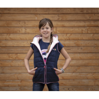 GILET RÉVERSIBLE EQUI-KIDS "JADE"