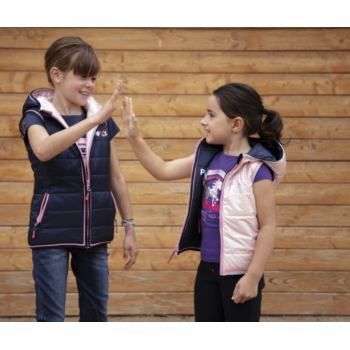 GILET RÉVERSIBLE EQUI-KIDS "JADE"