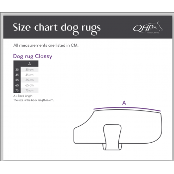 Couverture de chien Classy