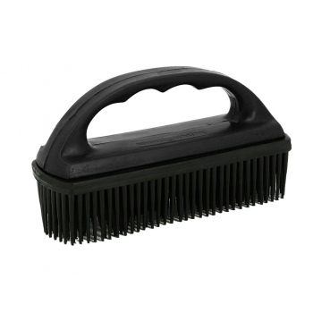 BROSSE EN CAOUTCHOUC HIPPOTONIC POUR TAPIS - Noir