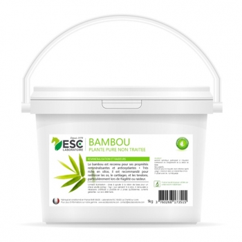 BAMBOU – Reminéralisation et raideurs cheval – Plante pure