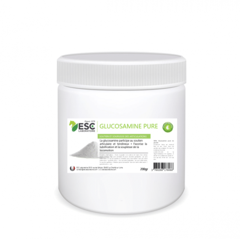 GLUCOSAMINE PURE – Protection du cartilage cheval GLUCOSAMINE PURE – Protection du cartilage cheval