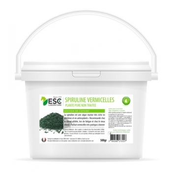 spiruline- soutient de l'effort et de l'organisme cheval- plante pur