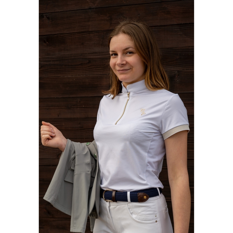 Polo De Concours Fille ANDRIA Manches Courtes