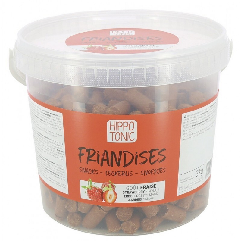 HIPPOTONIC BONBONS POUR CHEVAUX, GOÛT FRAISE HIPPOTONIC BONBONS POUR CHEVAUX, GOÛT FRAISE