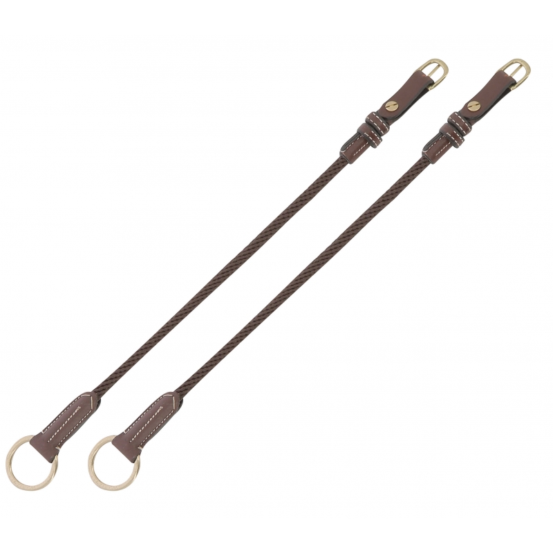 Montants de releveur cuir/corde ERIC THOMAS PRO