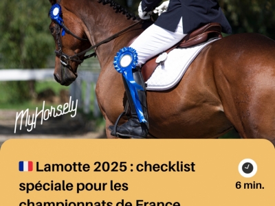 Lamotte 2025 : checklist spéciale pour les championnats de France